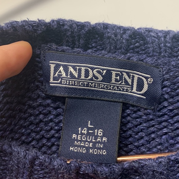 LAND’S END SWEATER - Picture 3 of 7